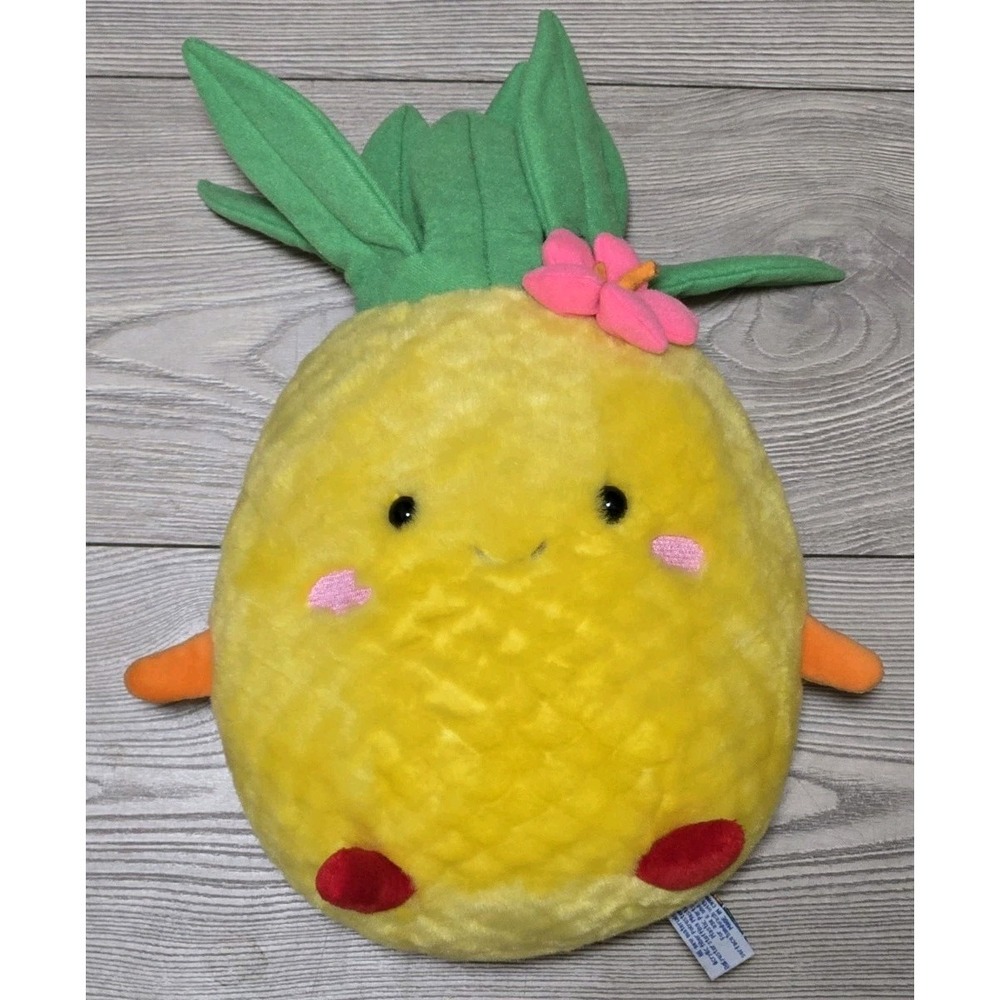 CUTE Okinawa Pineapple Plush 10" Stuffed Toy‎ Doll Japan Kawaii